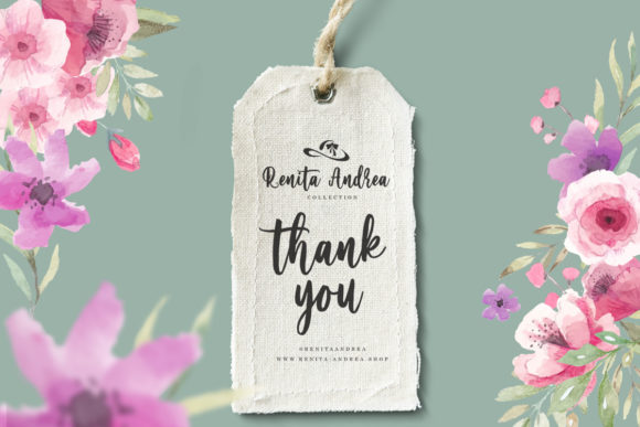 Serenity Script Font PNG with transparent background - Preview 3