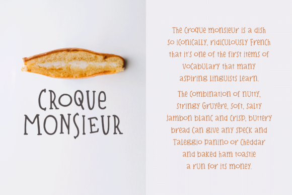 Bisquit Font - Preview 1