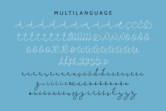Karllia Font PNG with transparent background - Preview 4