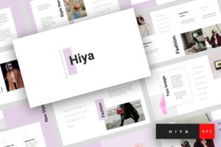 Preview of Hiya Fashion PowerPoint fashion presentation template