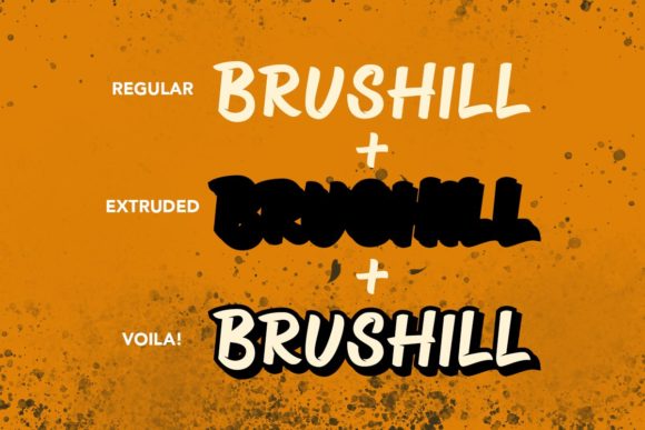 Brushill Font - Preview 2