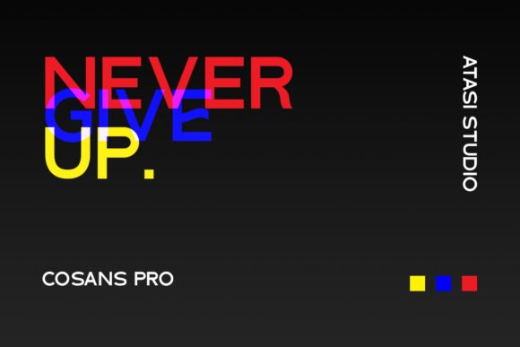 Cosans Pro Font - Preview 5