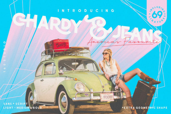 Chardy Font - Preview 1