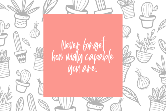 Gardenia Font - Preview 2