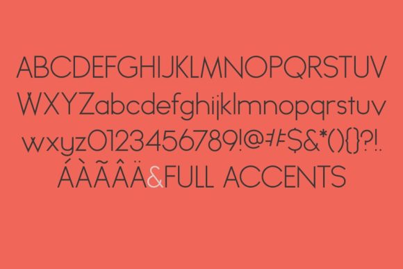 Burne Font - Preview 2