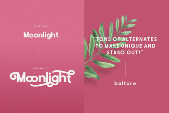 Baltore Font - Preview 3