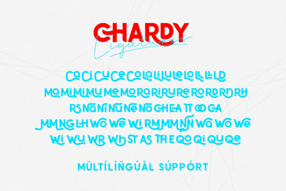 Chardy Font - Preview 5
