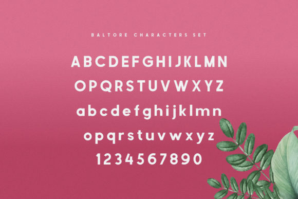 Baltore Font - Preview 4