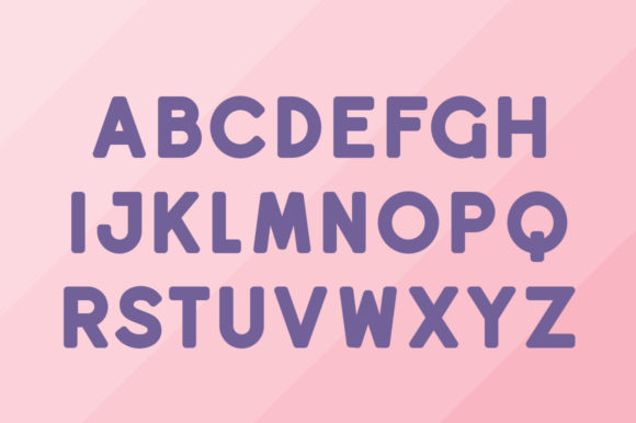 Dingle Dangle Duo Font PNG with transparent background - Preview 4