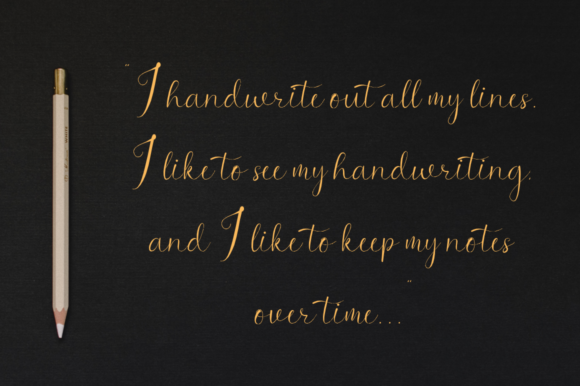 Lovia Font PNG with transparent background - Preview 3
