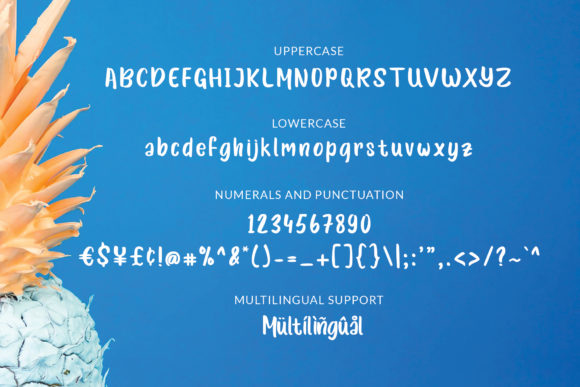 Moanah Font PNG with transparent background - Preview 3