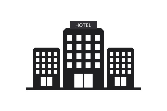 3 Hotels Icon Grafik Von marco.livolsi2014 �� Creative Fabrica