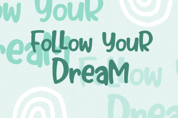 Bubble Mint Font - Preview 1