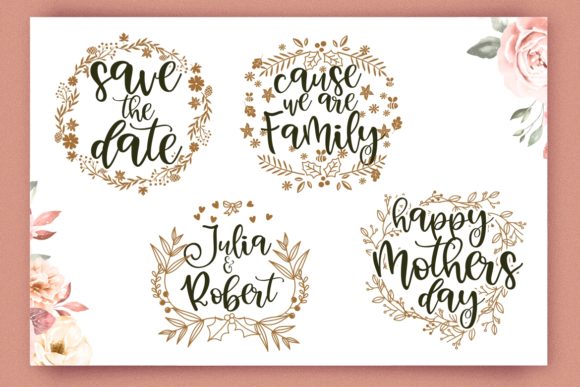 Holly Days Font - Preview 6
