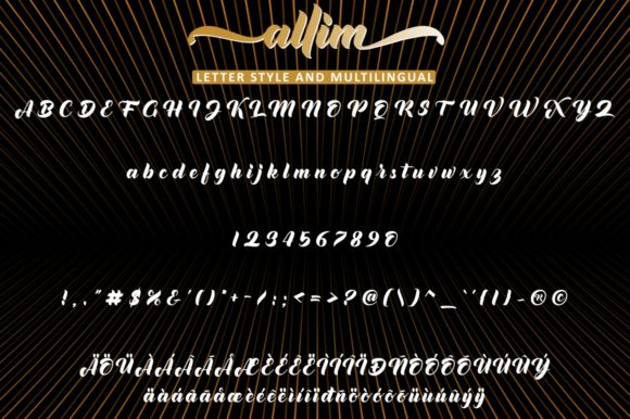 Allim Font - Preview 6