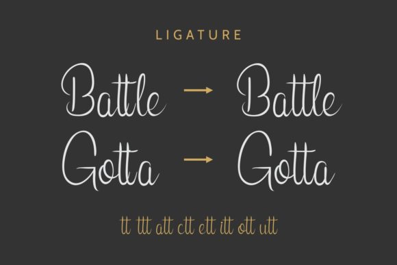 Leonita Font PNG with transparent background - Preview 3