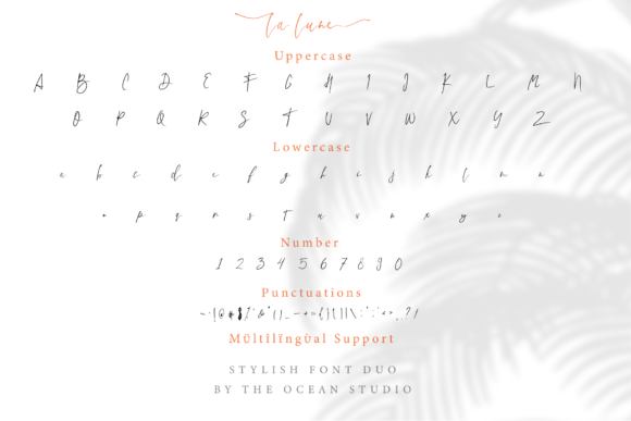 La Lune Duo Font PNG with transparent background - Preview 6