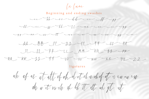 La Lune Duo Font PNG with transparent background - Preview 4