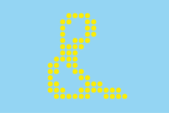 Play with Dots Font PNG with transparent background - Preview 1