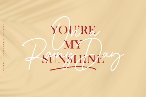 Aurelly Font - Preview 4
