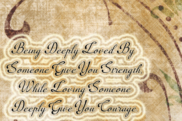 Salmelia Font PNG with transparent background - Preview 4