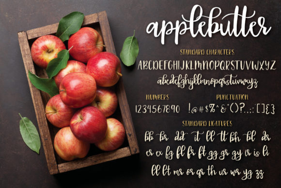 Applebutter Font - Preview 1