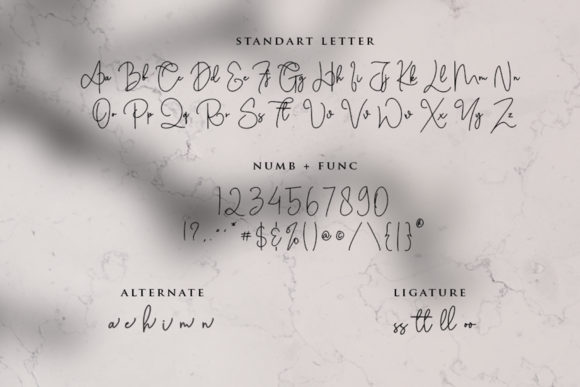Cothelina Font PNG with transparent background - Preview 5