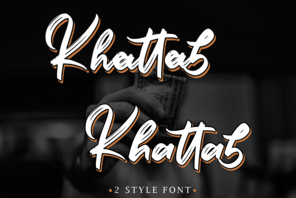 Khattab Font PNG with transparent background - Preview 1