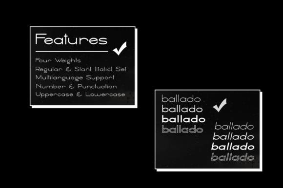 Ballado Font - Preview 1