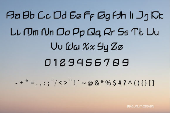 Creative Line Font - Preview 3