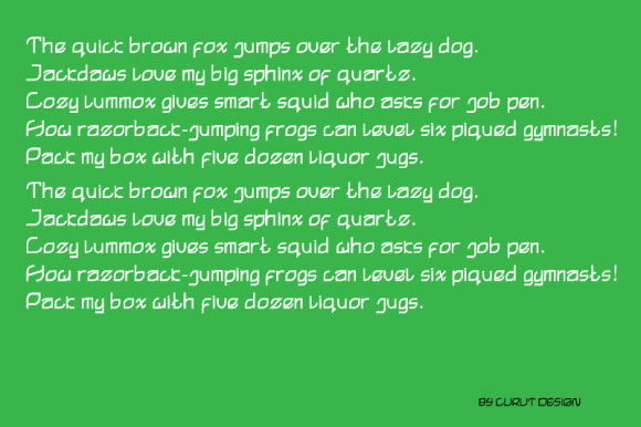 Creative Line Font - Preview 4