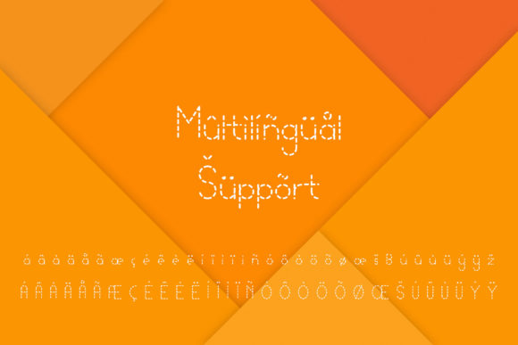 Lamberto Light Dash Font PNG with transparent background - Preview 1