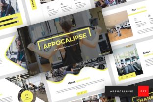 Preview of Appocalipse - Gym PowerPoint sports presentation template
