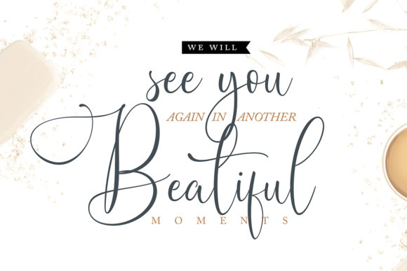 Rendezvouws Font PNG with transparent background - Preview 6