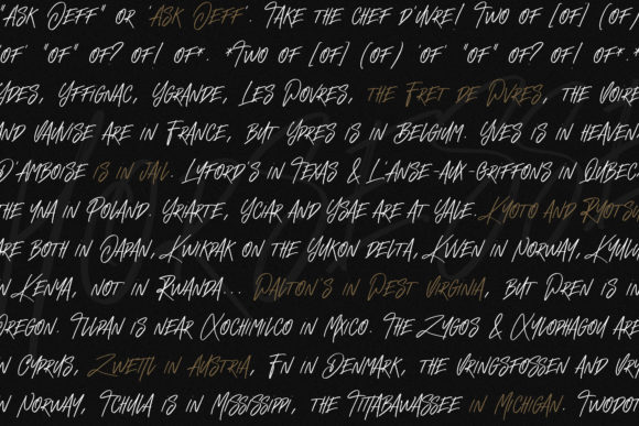 Horsesse Font - Preview 1