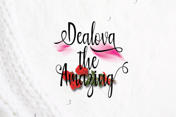 Jordan River Font PNG with transparent background - Preview 3
