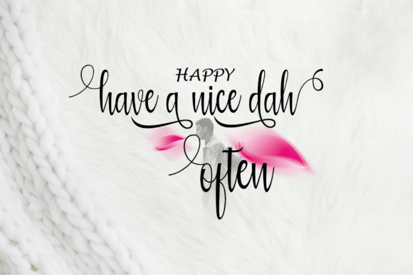 Jordan River Font PNG with transparent background - Preview 5