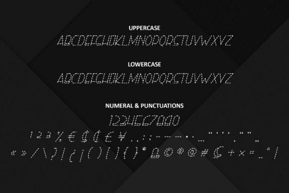 Right Hand Light Italic Dash Font PNG with transparent background - Preview 2
