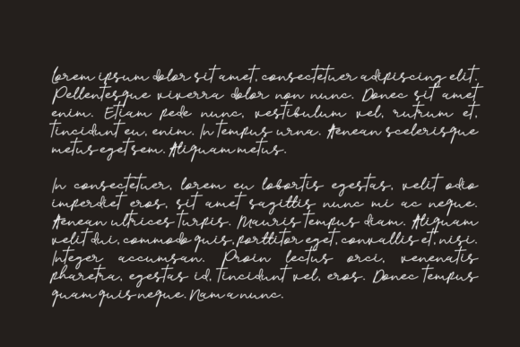 Gesture Font - Preview 1