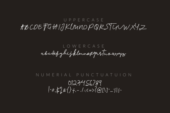Gesture Font - Preview 2