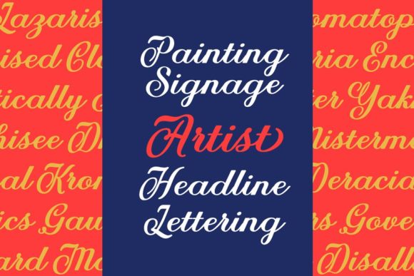 Achelan Font - Preview 2