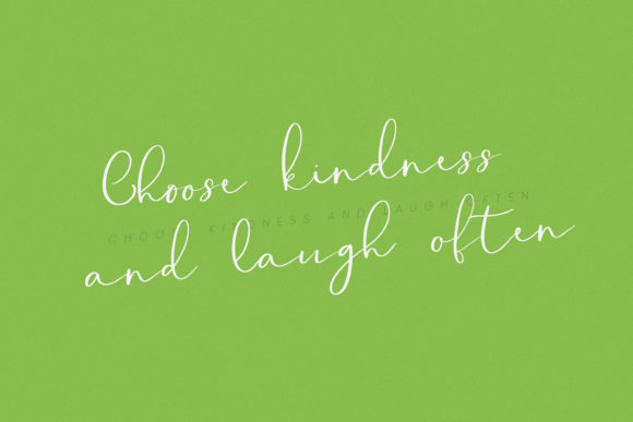 Northern Petal Font PNG with transparent background - Preview 2
