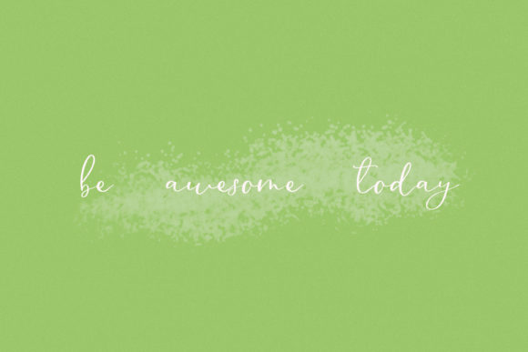 Northern Petal Font PNG with transparent background - Preview 5