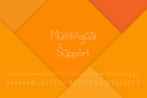 Lamberto Thin Font PNG with transparent background - Preview 1