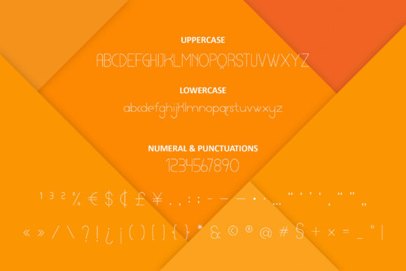 Lamberto Thin Font PNG with transparent background - Preview 2