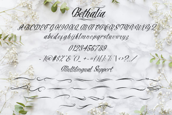 Bethalia Font - Preview 5