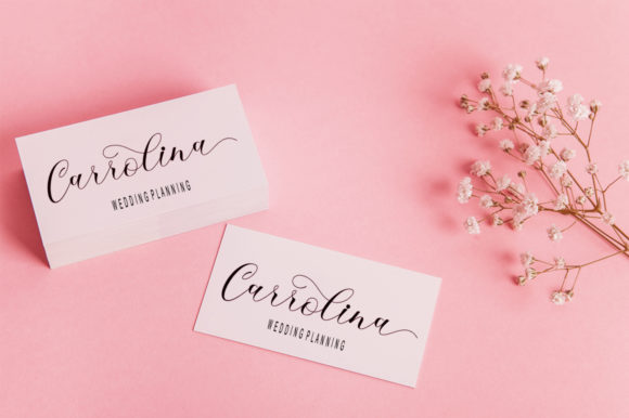 Sandira Script Font PNG with transparent background - Preview 3