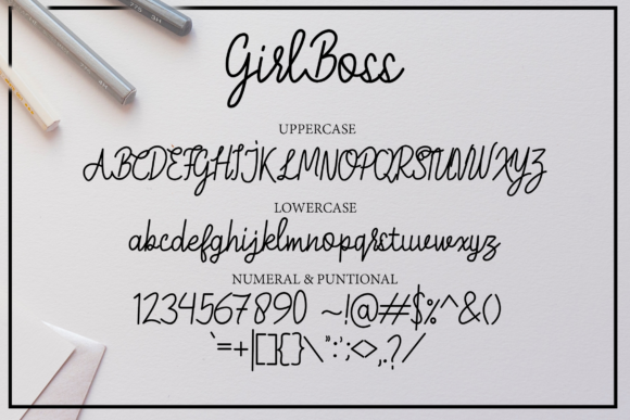 Girl Boss Font - Preview 5