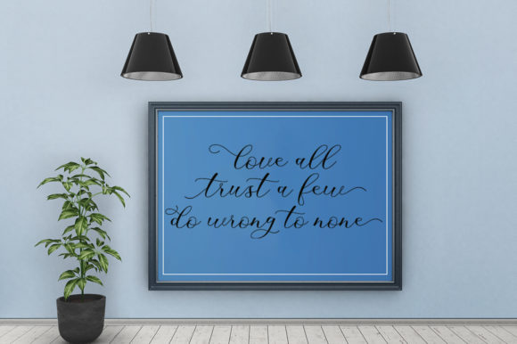 Sandira Script Font PNG with transparent background - Preview 5