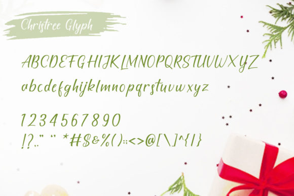 Christree Font - Preview 5